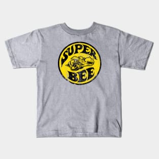 SUPER BEE - Black Kids T-Shirt